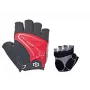 Author Lady Comfort Gel guantes de ciclismo sin dedos - talla mujer S, rojo/negro