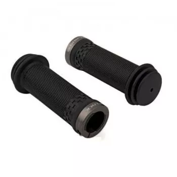 Author Rankenos AGR Junior R40 GripLock Puños de bicicleta, 102 mm, negro