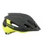 Author Root Inmold X0 Casco de bicicleta, Negro/Amarillo neón, 52-57cm
