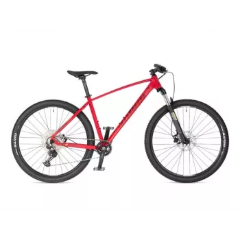 Author Spirit 29 Bicicleta de montaña, rojo cardenal/negro, cuadro de 19
