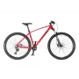 Author Spirit 29 Bicicleta de montaña, rojo cardenal/negro, cuadro de 19