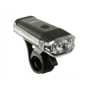 Author Luz frontal para bicicleta con batería USB, 800 lúmenes, Negro
