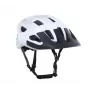 Author Vento InMold LED USB Casco de bicicleta 55-58 cm Plata/Blanco