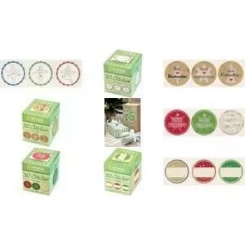 Avery 56827 Pegatinas decorativas, papel, multicolor, permanente, redondas, 30 mm, 50 unidades