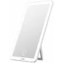 Espejo de maquillaje rectangular blanco de pie Avide ABLDL-M-3.5W-AE con iluminación LED, 3,5 W, recargable por USB