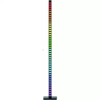 Avide Lámpara de esquina con mando a distancia IR y sensor de música RGB LED 12W USB
