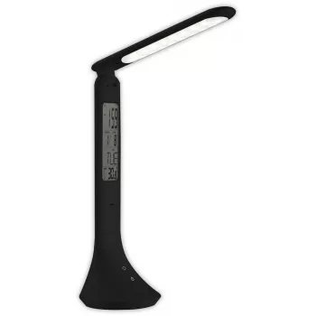 Avide Lámpara de escritorio LED con calendario Negra 5W