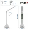 Avide lámpara de escritorio LED RGB calendario blanca 4W 250lm
