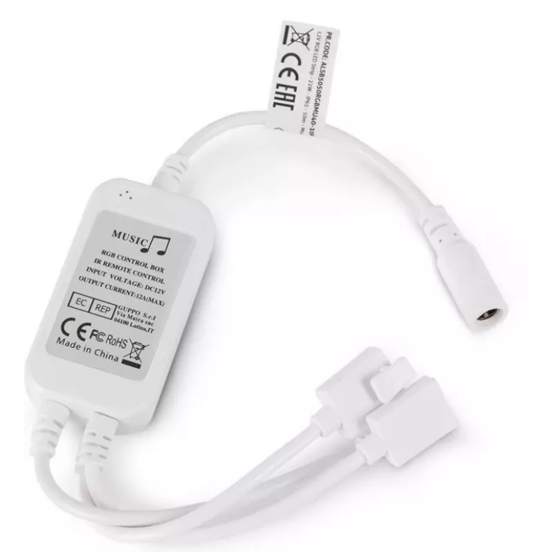 Avide Tira LED blíster 12V 16W RGB 5m con mando a distancia IR