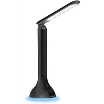 Avide Lámpara de mesa LED luz de ambiente RGB Negro 4W