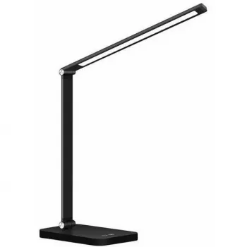 Avide LED Tyler lámpara de escritorio negra 6W 250lm con regulación táctil