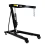 AWTOOLS Grúa de taller de 3 toneladas con diseño plegable, altura de elevación 0-217 cm