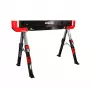 AWTOOLS Caballete de sierra de altura ajustable 62-82 cm