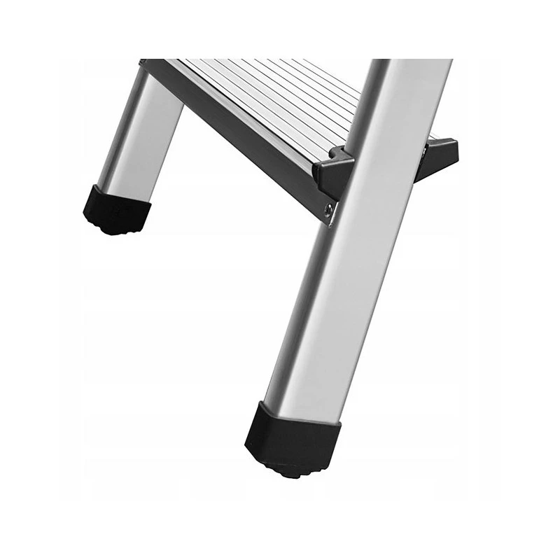 Escalera de aluminio autoportante AWTOOLS 6 peldaños 125 kg