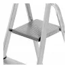 Escalera de aluminio autoportante AWTOOLS 6 peldaños 125 kg