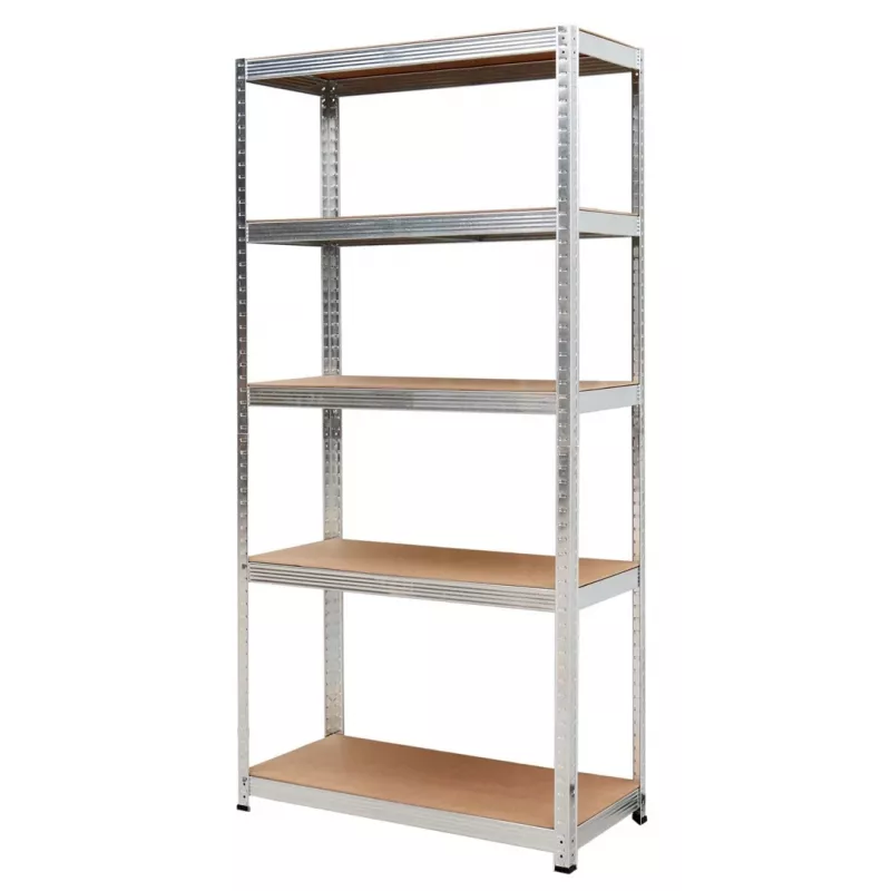 AWTOOLS AW Estantería 5 baldas 200x90x40 capacidad 250kg / 5,0mm - Montaje rápido Push-In