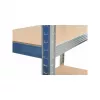 AWTOOLS AW Estantería 5 baldas 200x90x40 capacidad 250kg / 5,0mm - Montaje rápido Push-In