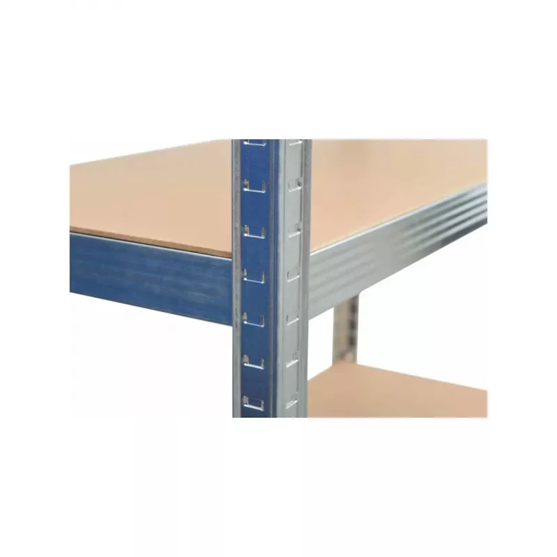 AWTOOLS AW Estantería 5 baldas 200x90x40 capacidad 250kg / 5,0mm - Montaje rápido Push-In