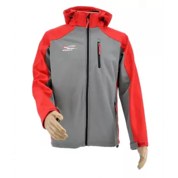 AWTOOLS AW02704 Pantalón de trabajo con bolsillos para rodilleras, Talla L, Negro/Gris, 65% poliéster 35% algodón, 270 g/m², EN ISO 13688
