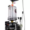 AWTOOLS AW10415BL Bomba de aceite rotativa manual para bidones de 200L, 20 L/min, hierro fundido, tubo de aspiración telescópico, 2 inch BSP