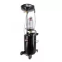 AWTOOLS AW10415BL Bomba de aceite rotativa manual para bidones de 200L, 20 L/min, hierro fundido, tubo de aspiración telescópico, 2