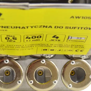 AWTOOLS Máquina de proyectar yeso neumática para techos
