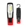 AWTOOLS AW17601 Linterna frontal LED COB - 120 lúmenes, 3 modos, protección contra salpicaduras IPX4, banda ajustable, a pilas