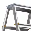 AWTOOLS AW23031 Escalera articulada multiusos 12 peldaños 150 kg Aluminio