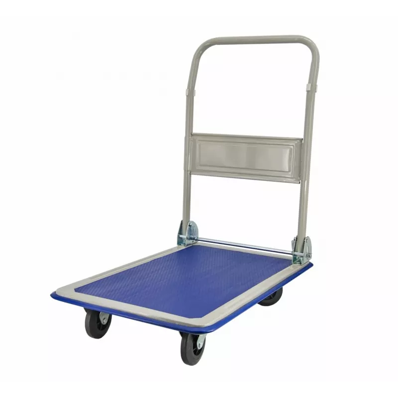 AWTOOLS AW23200 Carretilla de jardín basculante 100L 4 ruedas con neumáticos, 250 kg de carga, chasis de acero, negro/verde