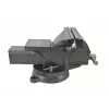 Tornillo de banco con base giratoria AWTOOLS AW24207 100mm Hierro fundido con yunque