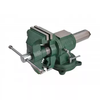 AWTOOLS AW24295 tornillo de banco 100mm (4 pulgadas) giratorio hierro fundido alta resistencia