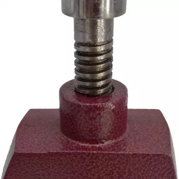 AWTOOLS AW24307 Tornillo de banco 100 mm de ancho de mordaza hierro fundido base fija con yunque