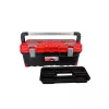AWTOOLS AW30514 caja de almacenamiento con 14 compartimentos, tapa transparente y separadores extraíbles