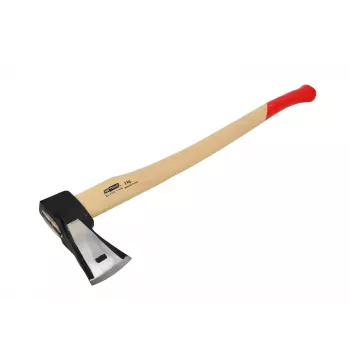 AWTOOLS AW33061BL Hacha de partir 2 kg, mango de fibra de vidrio 700 mm, protector de hoja