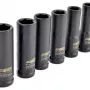 AWTOOLS AW38691BL juego de vasos de 171 piezas con accionamiento 1/4 pulgadas, 3/8 pulgadas, 1/2 pulgadas, carracas, extensiones, puntas y maletín de plástico