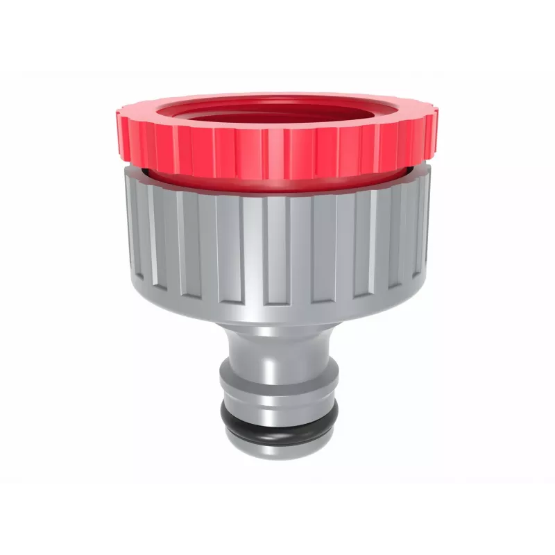 AWTOOLS AW61013 set de conexión de manguera de jardín de 60 piezas con conectores rápidos, adaptadores de grifo, boquilla de aspersión y piezas de reparación – 1/2 inch y 3/4 inch