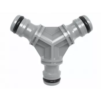 AWTOOLS AW61017 Conectores para manguera de agua 100 unidades - 1/2 pulgadas Push-Fit para reparación, prolongación y conexión de mangueras de jardín - Verde/Negro