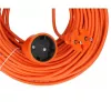 AWTOOLS AW70204 Enrollacables eléctrico 25m 4 tomas 16A 3680W