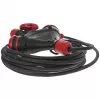 Alargador con carrete AWTOOLS AW70233 25m 4 tomas con protección contra sobrecalentamiento