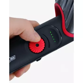 AWTOOLS BLACK LINE ROTTO Lámpara de taller LED SMD 1000 lm, recargable, USB-C, base magnética, gancho giratorio, IP54