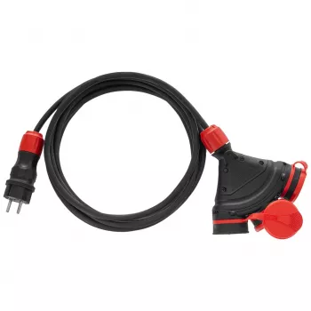 AWTOOLS EXTREME Alargador 10m 3x1,5mm² 3 tomas IP54 16A/4000W