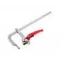 AWTOOLS Sargento de carraca en F 120x600 mm (22x10.6) sargento profesional para carpintería