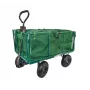 AWTOOLS Carro de transporte de jardín alto con funda 300 kg