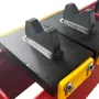 AWTOOLS prensa hidráulica con manómetro PROF 30T 55-1035mm con pedal y rejilla de protección Black Line