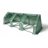 AWTOOLS mini invernadero túnel de plástico 295x95x95cm estructura de acero galvanizado con cubierta de PE resistente a los rayos UV