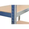 AWTOOLS Estantería 5 baldas 180x90x40 cm Carga 250 kg por balda Acero galvanizado de 5,0 mm