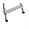 AWTOOLS Escalera de tijera taburete 4 peldaños 150 kg
