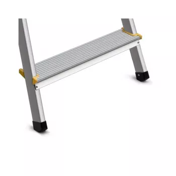 AWTOOLS Escalera de tijera taburete 4 peldaños 150 kg