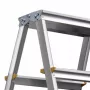 AWTOOLS Escalera de tijera taburete 4 peldaños 150 kg