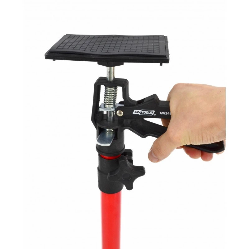 AWTOOLS puntal telescópico 2 uds. 50-115 cm, acero, twist-lock, 60 kg de carga